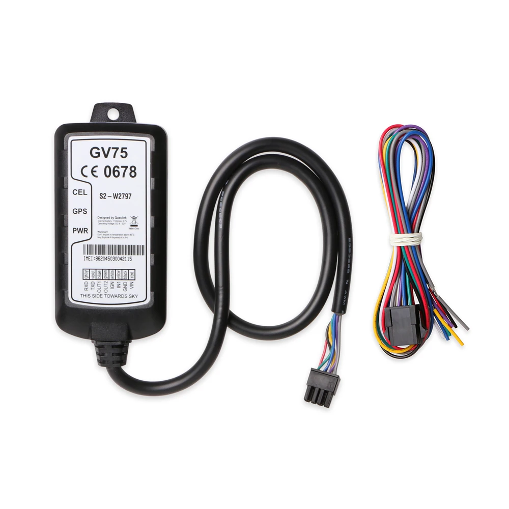 GPS трекер Автомобильный Queclink GV75 u blox 1100 мАч 8 32 в|devices gsm|car tracking devicetracking device |