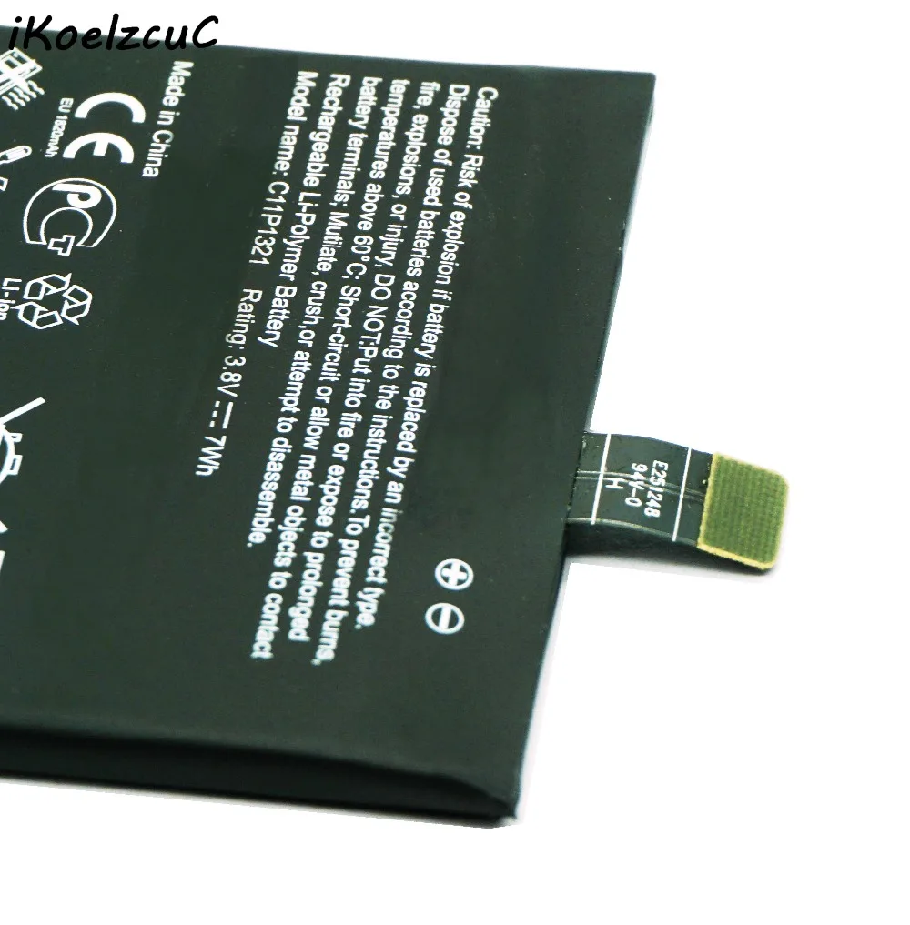 IKoelzcuC 1 шт. x сменная батарея для телефона C11P1321 + подарок Asus padfone E T008 A68S A68M A68E PF500KL