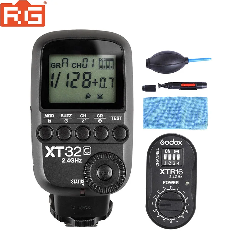 Беспроводной триггер Godox XT32C XT32N 2 4G 1/8000 с Высокоскоростная синхронизация Flash Trigger