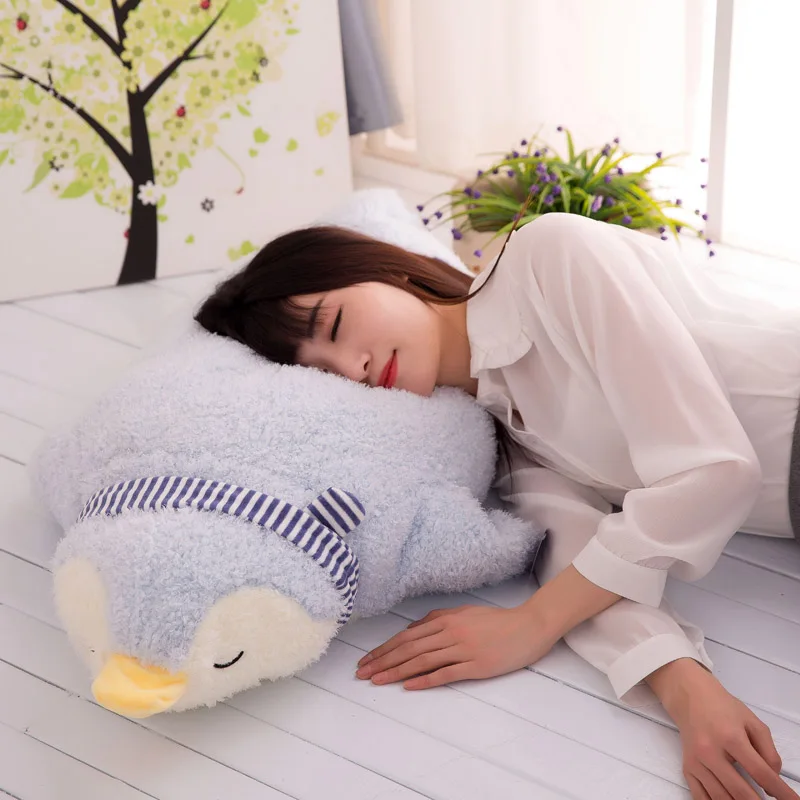

Candice guo plush toy stuffed doll cartoon South Pole animal Antarctic penguin sleeping pillow cushion baby birthday gift 1pc