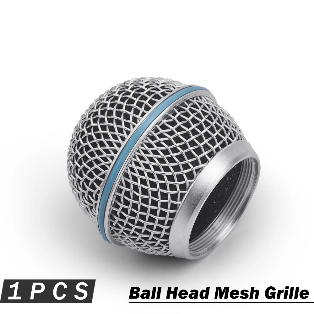 Сменная сетчатая микрофонная решетка с шаровой головкой для Shure BETA58 BETA58A SM58 SM58S