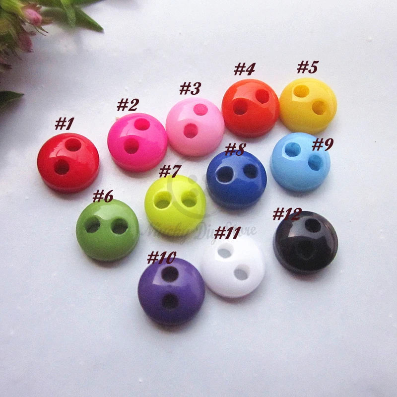 144 шт. круглые пуговицы для кукол 5 мм|little buttons|mini buttonsdoll buttons |