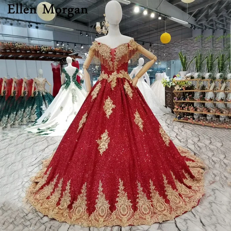 Свадебные платья из яркой блестящей ткани Длинные свадебные Саудовской Аравии и