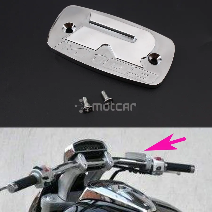 1 шт. мотоцикл Cafe Racer Хром передний главный тормозной Крышка Резервуара цилиндра Крышка для Suzuki бульвар M109R M109 2006