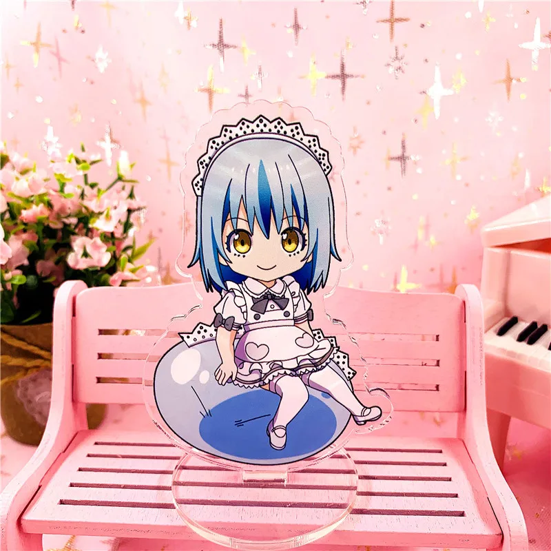 Аниме когда я перевоплотился в виде слизи маленькая милая акриловая модель на