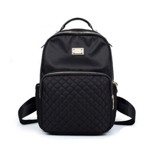 Big black backpack Женский рюкзак школьный студенческий рюкзак женский рюкзак Mochila Escolar рюкзак для девочек сумки для женщин A10282 - Цвет: Big black backpack