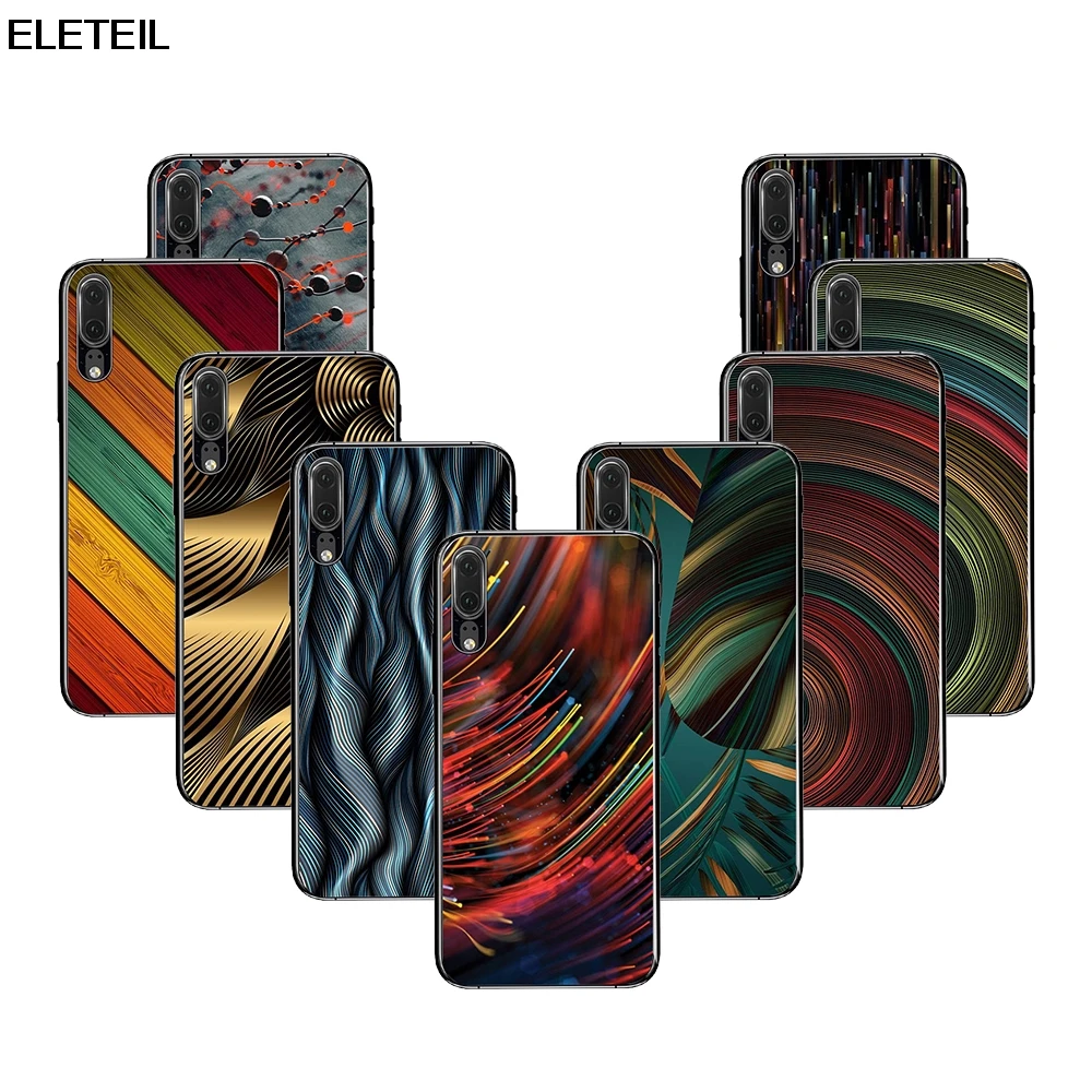 ELETEIL телефон чехол для Huawei P10 P20 плюс силиконовый живопись мягкая ТПУ Fundas Lite задняя
