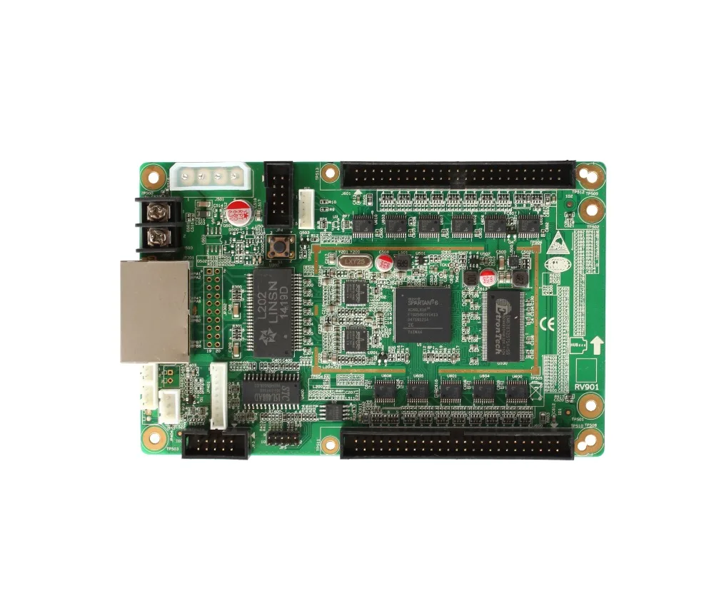 Полноцветный светодиодный видеодисплей карта приема LINSN RV901H контроллер