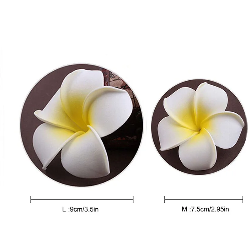 Плюмерия цветок шпилька для волос свадебные шпильки богемный морской пляж