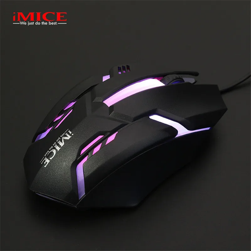 Профессиональная Проводная игровая клавиатура iMice набор игровых клавиатур мыши