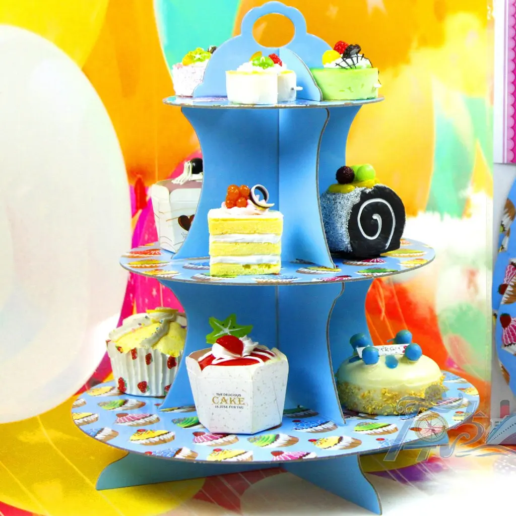DHDL!3 кушетки с поддержкой de Gateau Muffin Porte Papier Fete d'anniversaire Декор для дома|petit gateau|support