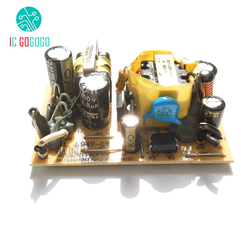 AC-DC 12 В 0.5A импульсный источник питания печатная плата постоянного тока регулятор напряжения модуль для Cisco 500MA 100-240 в 50/60HZ5 4*3,5*1,9 см