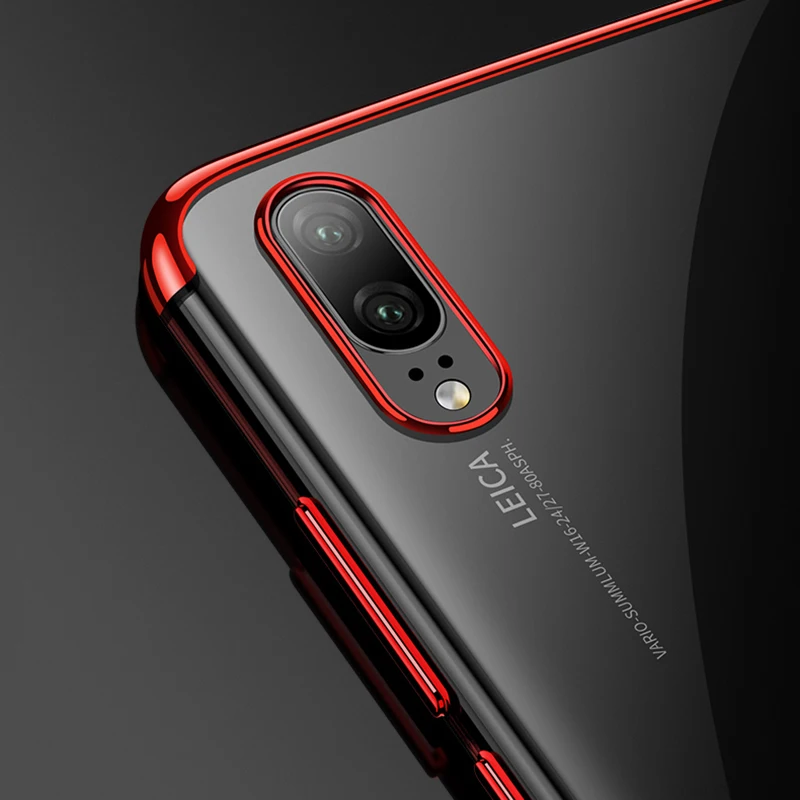 Прозрачный термополиуретановый чехол для huawei P20 Pro P10 P9 плюс P8 Lite 2017 P Smart заказать