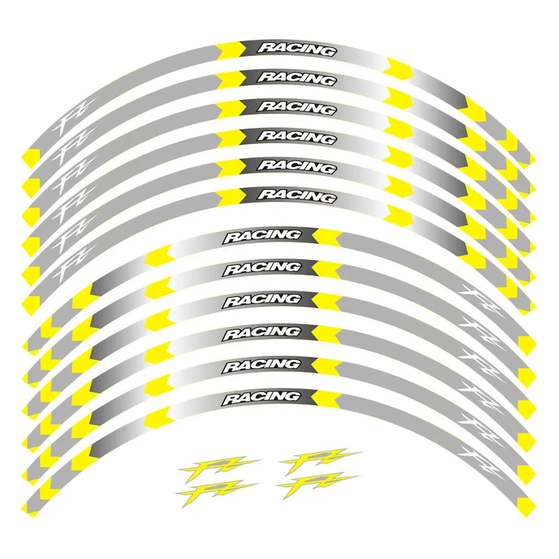 

Hot sell 8 Style Motorcycle Wheel Tire Rim Stickers 17inch wheel For Yamaha FZ1 FZ6 FZ-07 FZ8 FZ-09 FZ-10 FZS1000 FAZER