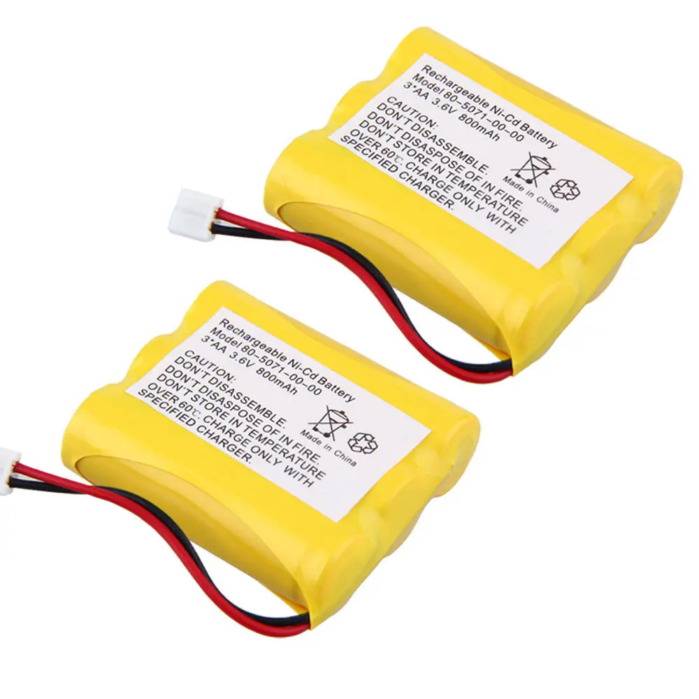GTF 1 упаковка 3 6 V 800mAh батарея для Vtech 80-5071-00-00 NI-CD 2423 MG2423 2463 MG2463 | Электроника