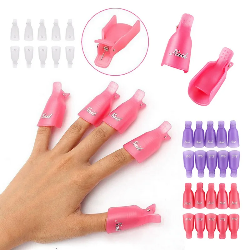 Средство для снятия лака ногтей отмачиваемый колпачок гель набор обертывания