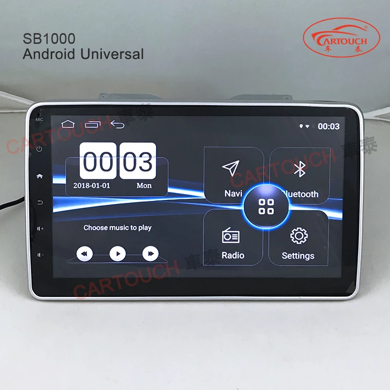 Универсальный мультимедийный видеоплеер Android 8 1 10 дюймов GPS для Volkswagen Nissan Hyundai Kia