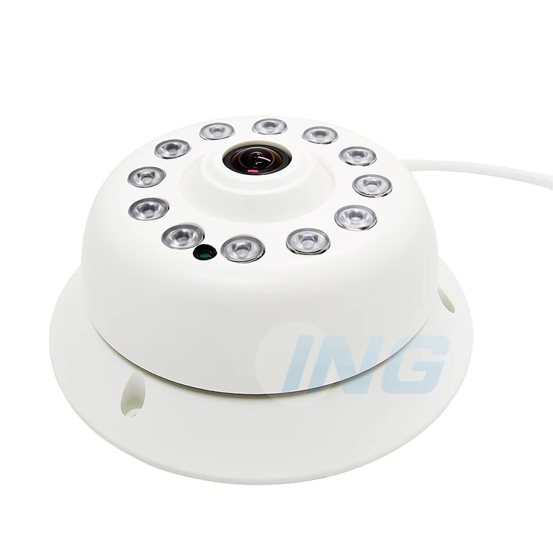 Рыбий глаз FHD 1920x1080 P 2.0MP IP камера 12 LED ИК панорамная безопасность ночное видение ONVIF