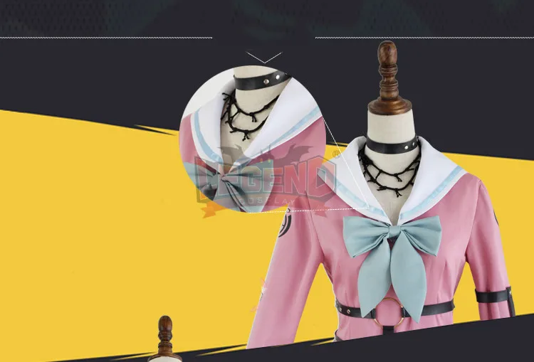 Danganronpa V3: убийство Harmony Miu ирума Косплэй костюм для девочек костюм для Хеллоуина