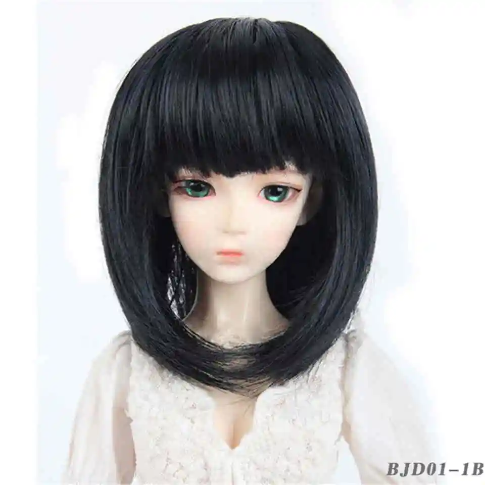 Аксессуары для куклы Cateleya 1/3 1/4 Bjd парик маленький демон y lati длинный прямой челка