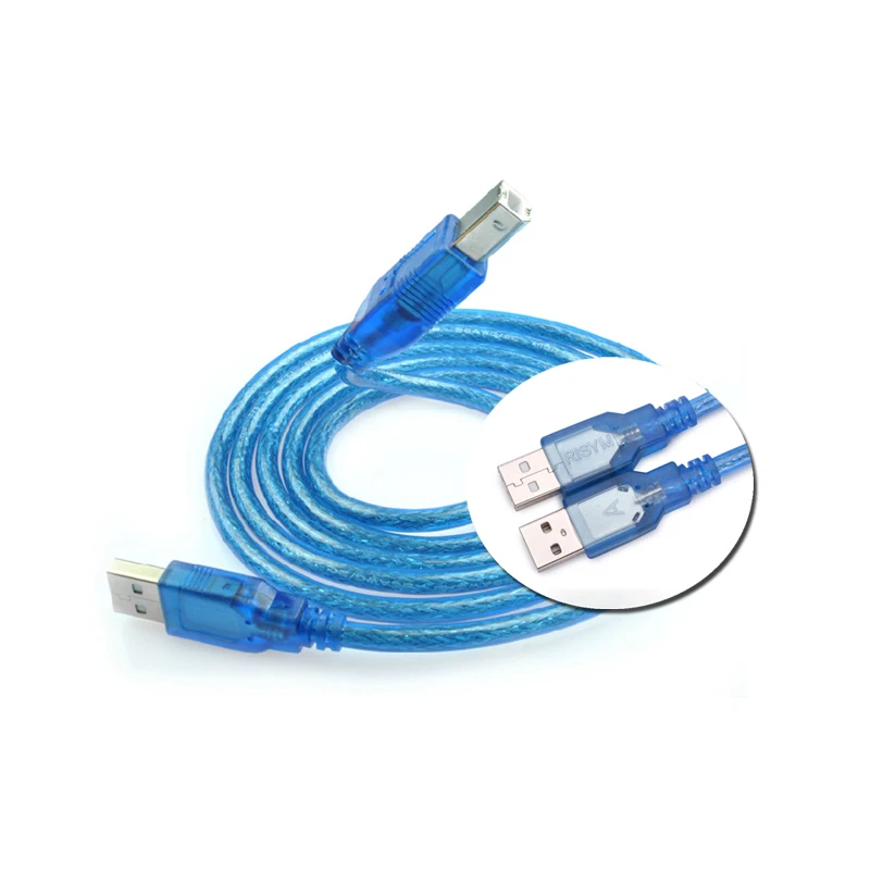 Square port or normal USB cable for CO2 laser engraving machine use length 2 meters | Инструменты