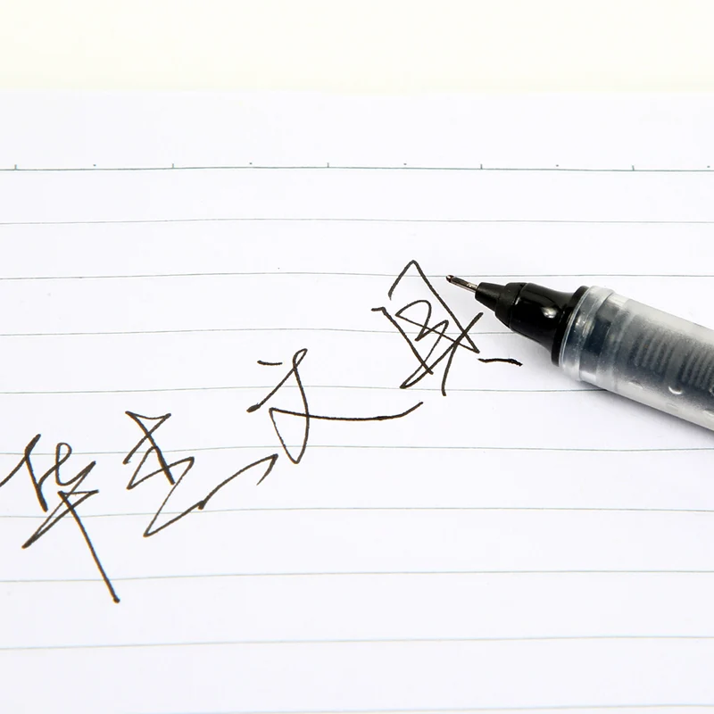 

Office Creative Refill Gel Pen 12Pcs 0.5mm Black Ink Magic Gel Pen Student Exam Pen Signature Pen School Writing Supplies WR1002