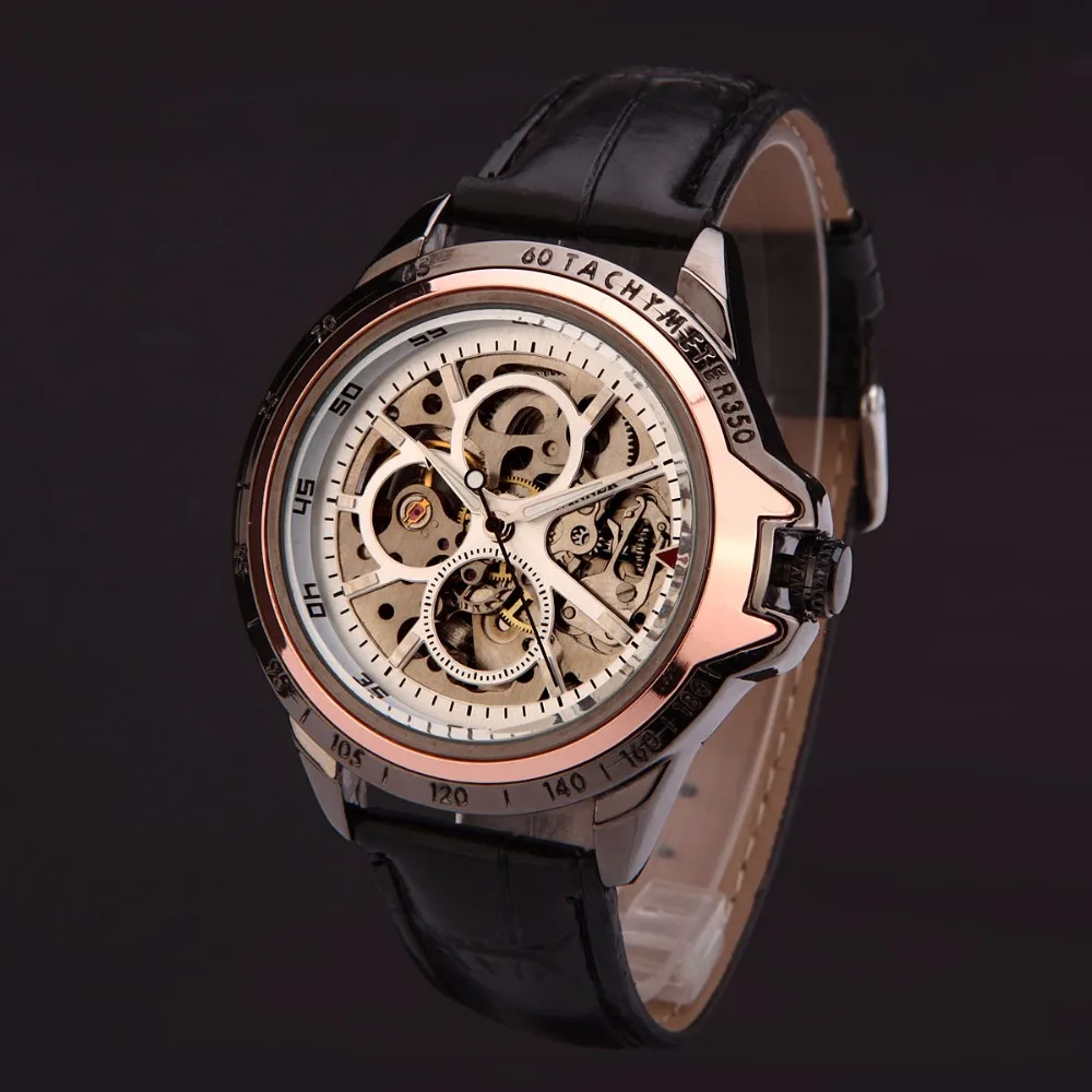 Часы наручные мужские с автоматическим заводом люксовые брендовые модные