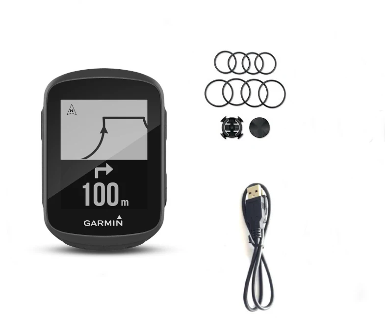 Basic model Garmin Edge 130 Велоспорт gps велосипедный компьютер с поддержкой крепления Водонепроницаемый велосипед Скорость Каденции Сенсор отличается от края до края 200 520 820 - Цвет: Basic model