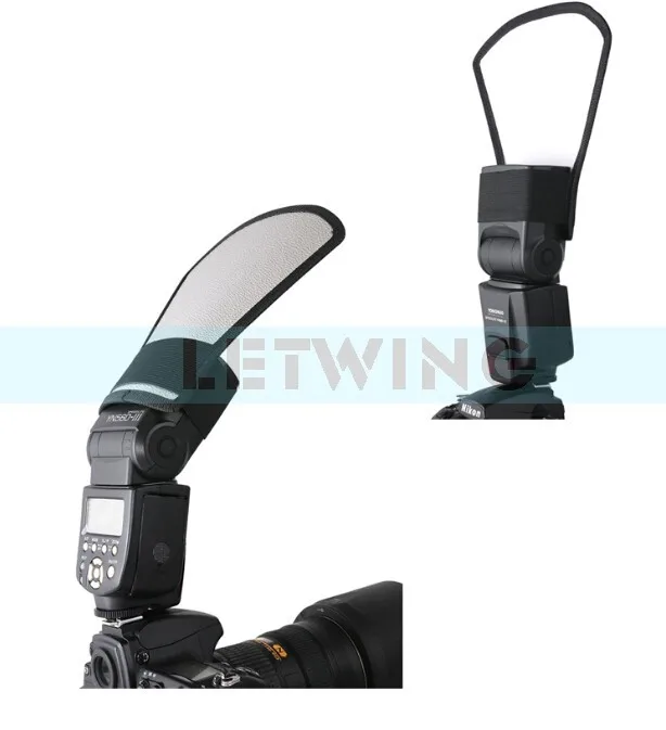 Рассеиватель Вспышки софтбокс серебристый/белый отражатель для Canon Nikon Pentax Yongnuo