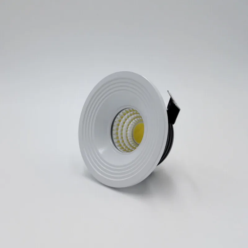 Бесплатная доставка мини-светодиодный потолочный светильник 3 Вт утопленный для