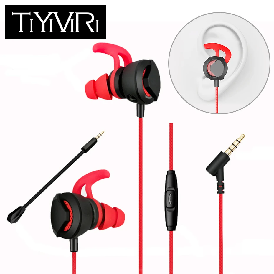 ПК игровая гарнитура наушники с микрофоном HIFI 3 5 мм стерео бас для игрового