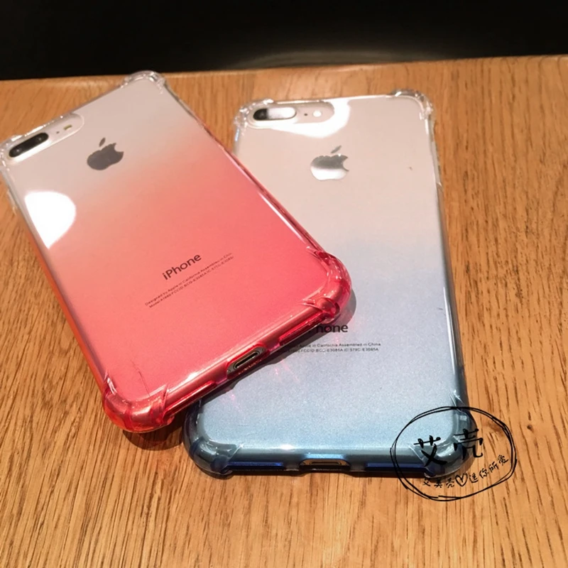 Противоударный мягкий прозрачный чехол Gasbag для iphone XS MAX XR X 7 8 6 6S Plus 5 фотоэлементов