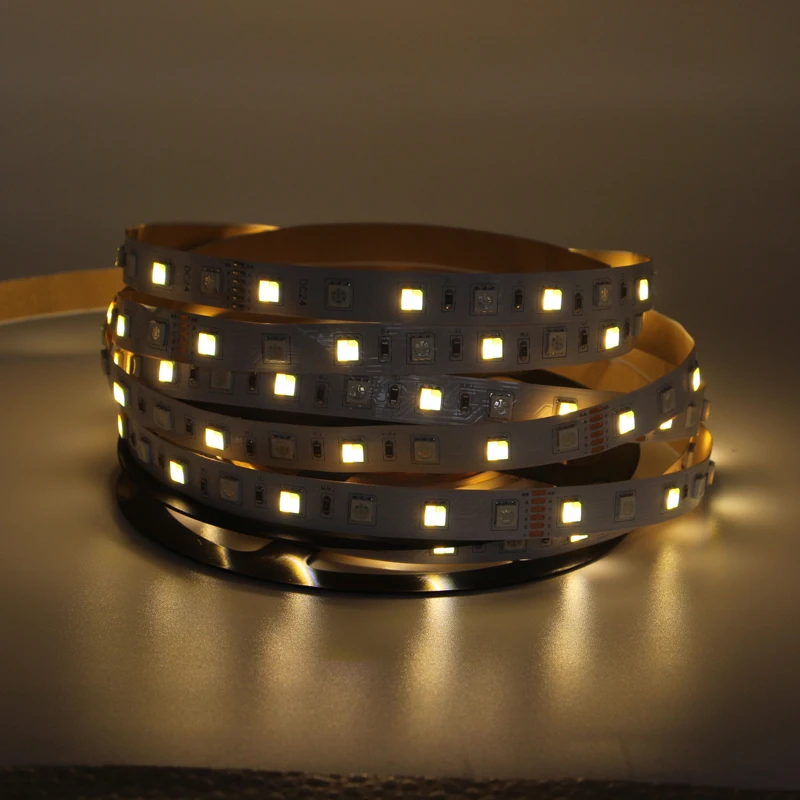5M 300 LED Strip Light RGB CCT Color Temperature Adjustable &amp Dimmable RGBW 5050 Led Tape christmas string DC24V | Освещение