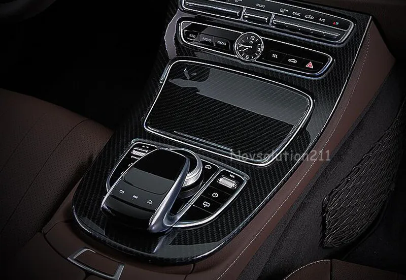 Крышка коробки передач из углеродного волокна для Benz E Class W213 2016 2017 | Автомобили и