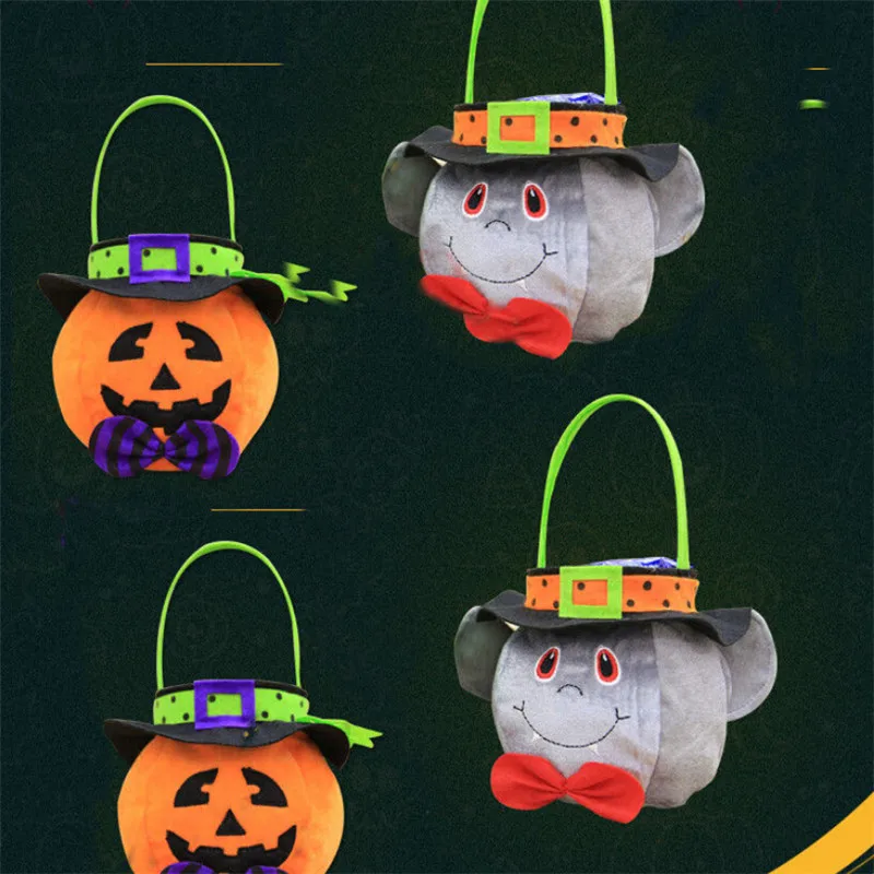 Милая Портативная сумка для конфет на Хэллоуин Классическая мини или лакомства
