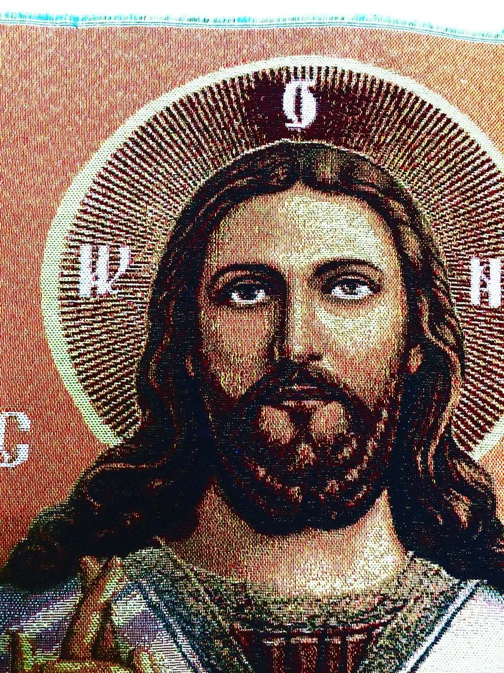 Горячая продажа гобелены настенные драпировки Христос ткань картина на