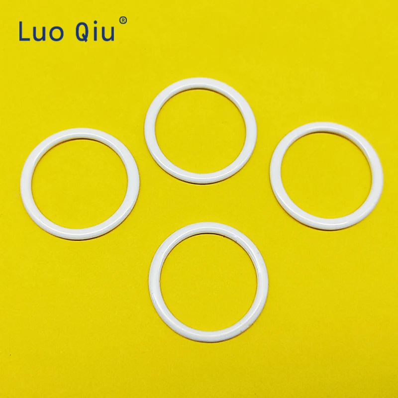 Нижнее белье Luo Qiu нижнее белого цвета с пряжкой и кольцом 15 мм 55 шт./упак.