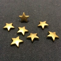 100pcs 12mm bronze star studs punk spike studs spots fashion rivet diy bags belt shoes wallet craft fit for diy shipping free