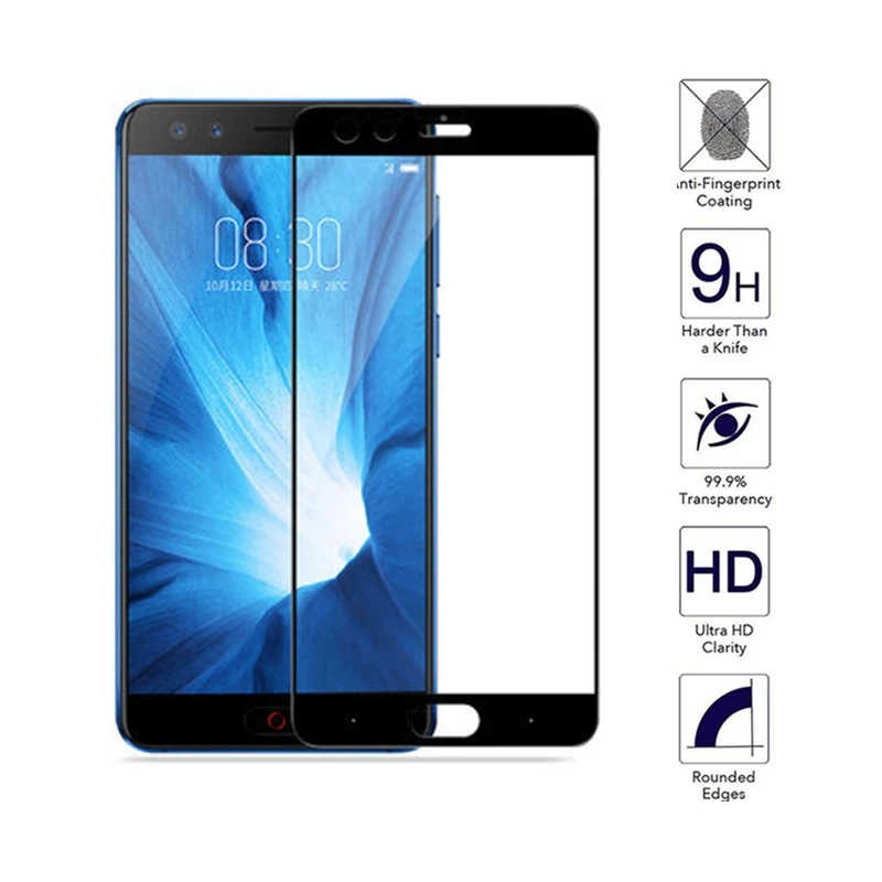 Защитное стекло для zte Axon 7 Z17 Z11 Mini S V8, Защита экрана для zte blade v8, пленка glas для zte nubia z11 mini s
