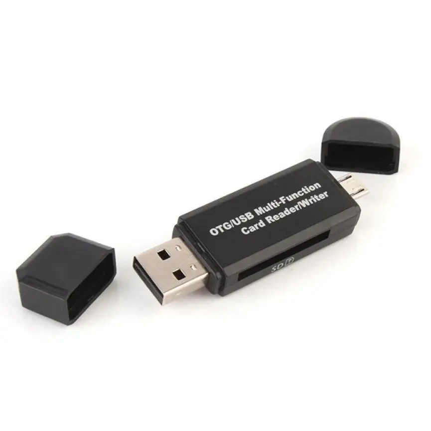 USB 2 0 3 в 1 Многофункциональный кард-ридер SD карта TF тройка OTG Смарт-кард-ридер