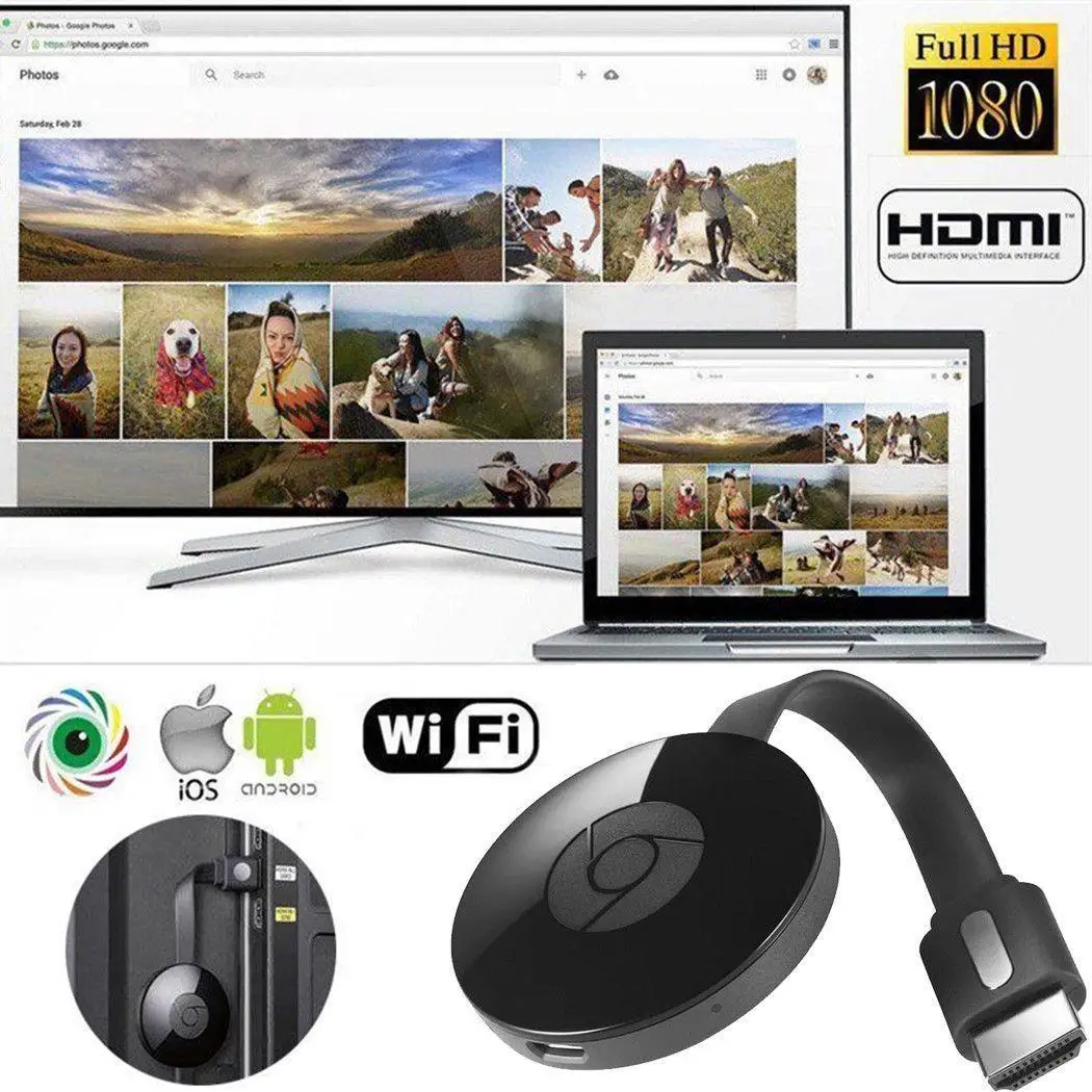 1080p MiraScreen G2 TV Media DLNA Miracast Airplay Screen Mirroring Stick Digital Wireless HDMI Video Streamer Display Dongle | Компьютеры