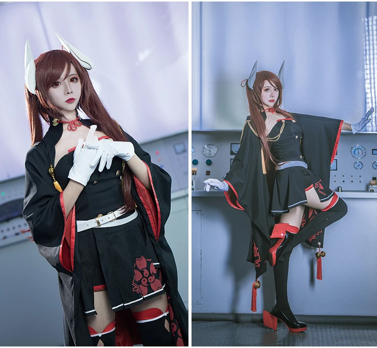 IJN Haruna Azur Lane Косплей маскарадный костюм игровой набор костюмы на Хэллоуин для