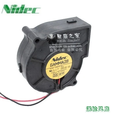 

For Nidec GAMMA28 A35016-16 75*75*30mm 7530 centrifugal turbo blower fan 1U2U server