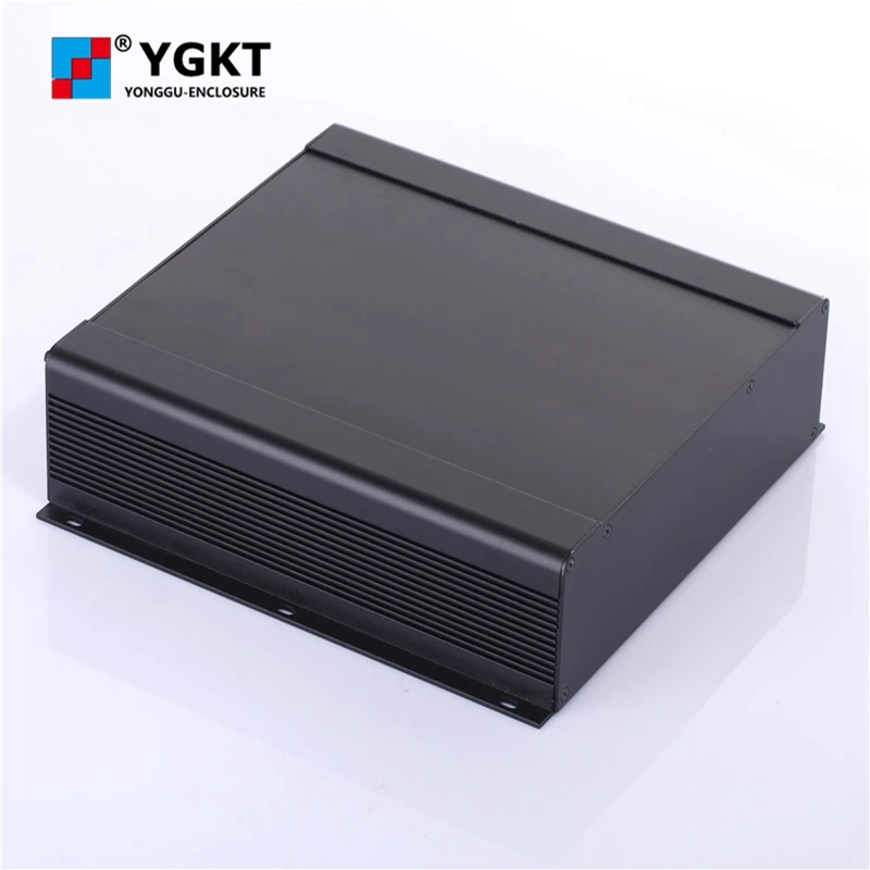 Экструзионный алюминиевый корпус с двумя панелями для печатной