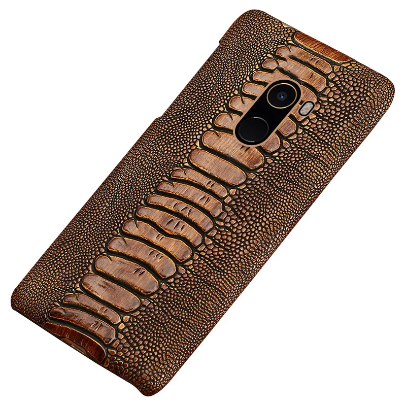 Кожаный чехол LANGSIDI для Xiaomi 9 9T винтажный Чехол Из Страусиных ножек Redmi K20 K20pro redmi note