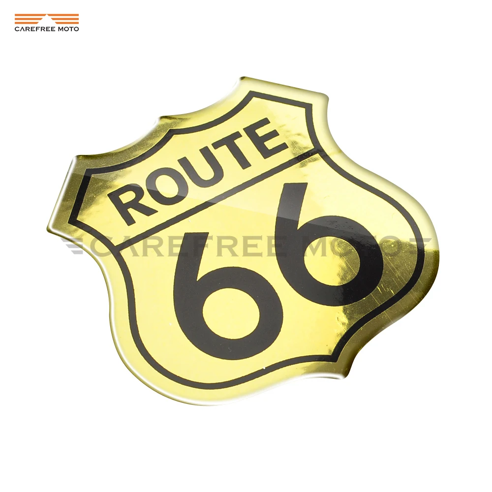 

3D Motorcycle Decal Sticker America US The Historic Route 66 Stickers Case for Harley Touring Electra Glide Ultra Road King