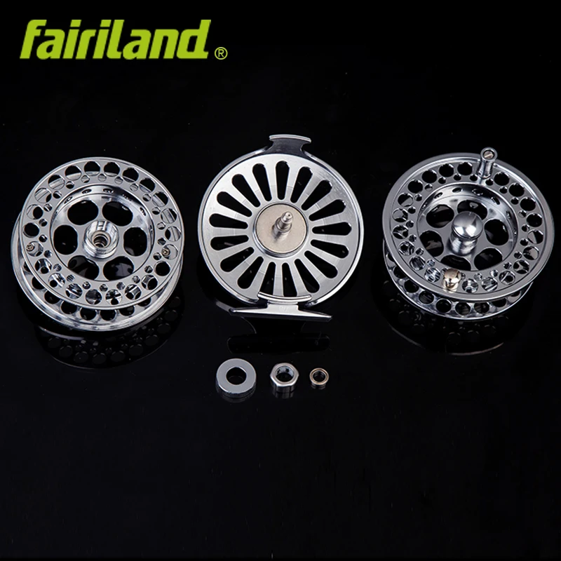 100 мм (7/8) Fly reel с запасной катушкой Прецизионная обработанная комбинированная из