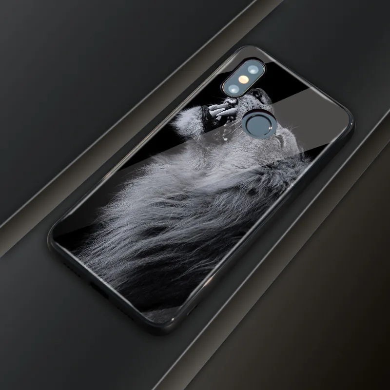 Чехол для honor 8X 6 5 дюймов на заказ закаленное стекло твердая задняя крышка huawei Max