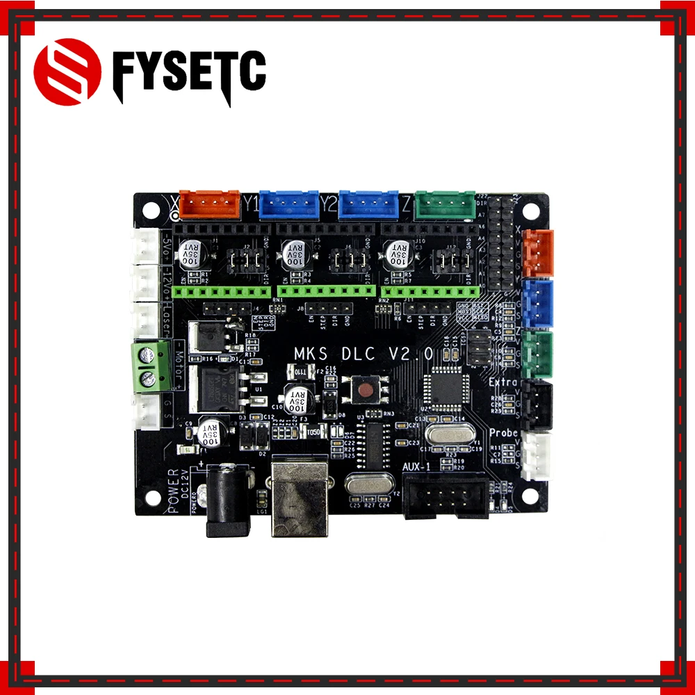 DLC v2.0 GRBL щит с ЧПУ Управление Mainboard 3 оси материнская плата лазерная гравировка