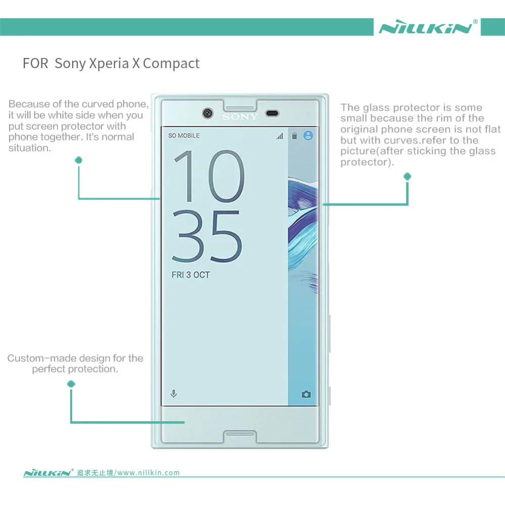 Nillkin для sony Xperia X Mini пленка HD скраб передняя + камеры протектор экрана компактная